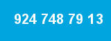 924 748 79 13